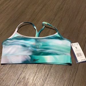 Medium impact Reebok sports bra. Never washed or worn